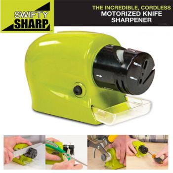 Swifty Sharp Motorized Cordless Knife Sharpener